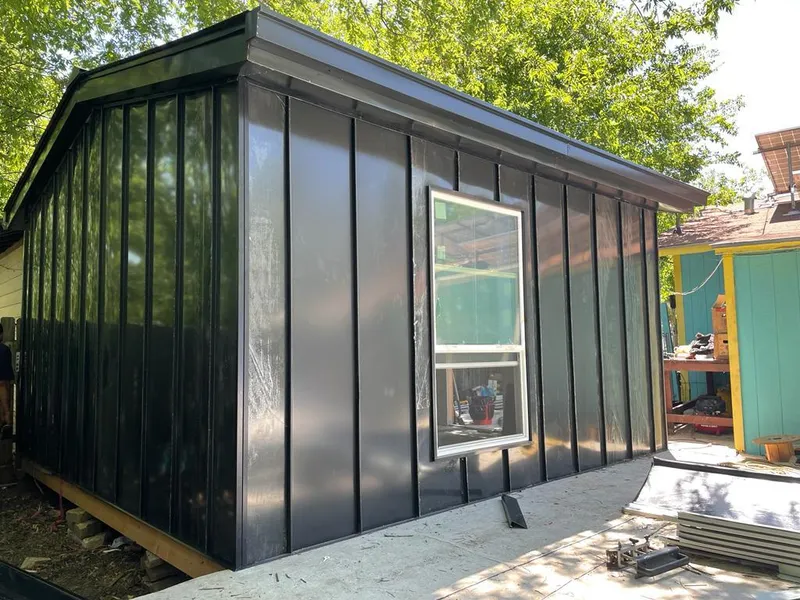 Black standing seam metal wall panels for Roof Inspection in Nashua